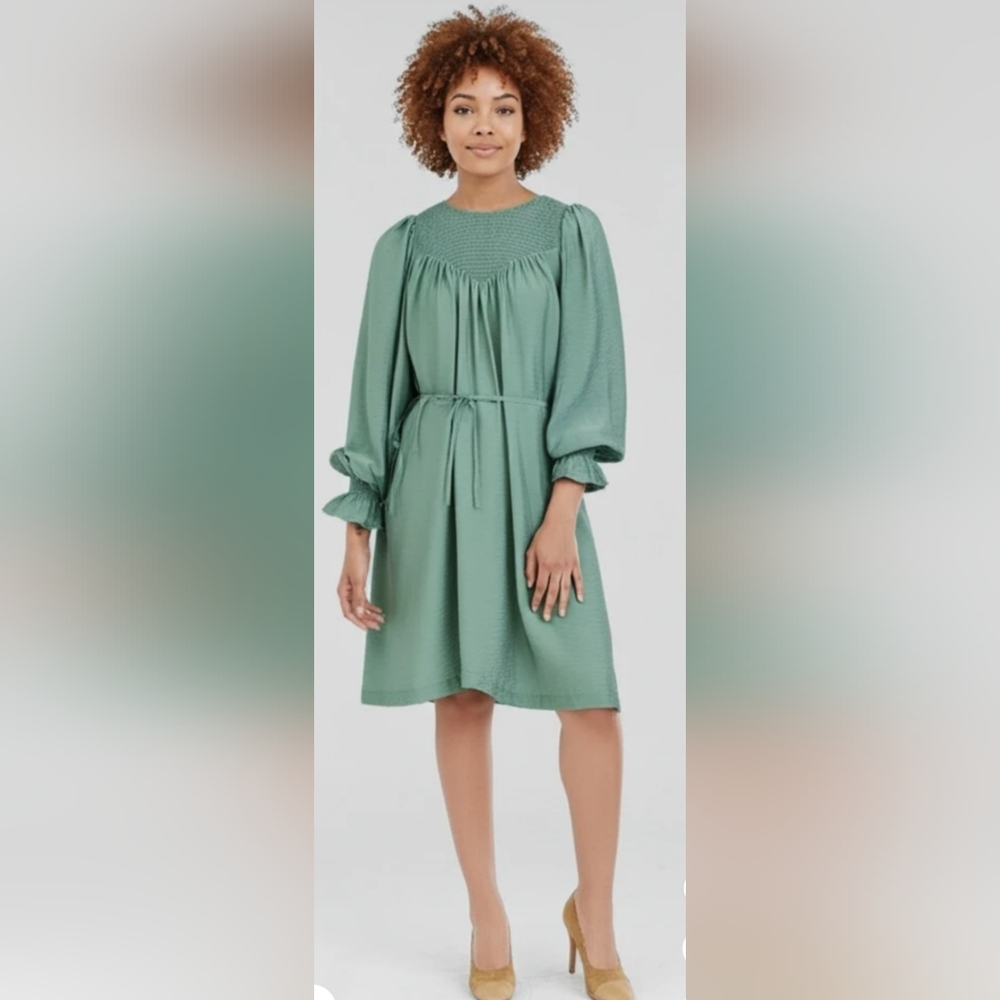 A New Day Mint Sage Green Dress Size Small